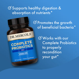 Dr. Mercola - Complete Probiotics SBO (probiotika, sporebiotika) 30 kapsler