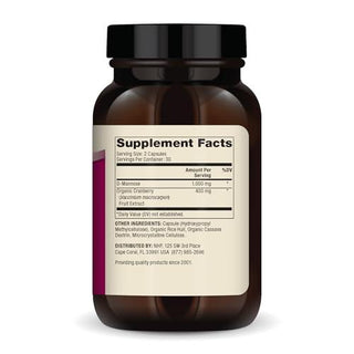 Dr. Mercola -  D-Mannose og tranebærekstrakt (60 kapsler)