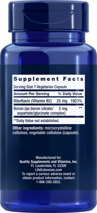 Life Extension - Boron (100 kapsler)