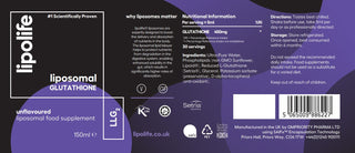 Lipolife - Liposomal Glutathione 150 ml