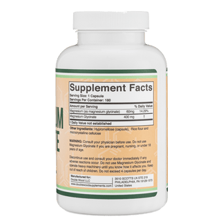 Double Wood - Magnesium Glycinate (180 kapsler)