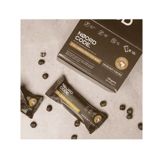 Noordcode - Organic Collagen Protein Bar (øko proteinbar) Hazelnut Cacao 12 stk