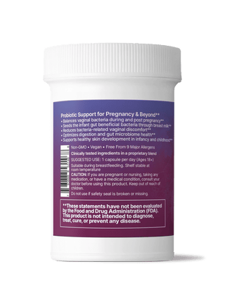 Microbiome Labs - Pregnancy Support (Probiotika for gravide og ammende) 30 kapsler