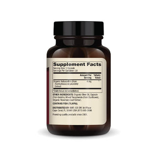 Dr. Mercola - Økologisk Astaxanthin 4 mg (30/90 kapsler)