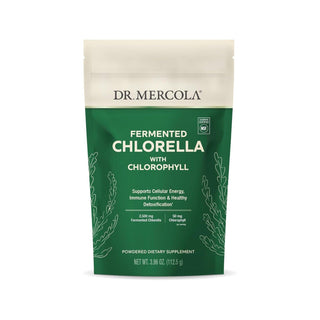Dr. Mercola - Fermented Chlorella pulver med klorofyll