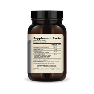 Dr. Mercola - Opti MSM Sulfur Complex (60 kapsler)