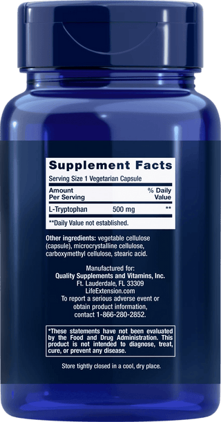 Life Extension - Tryptofan (90 kapsler)