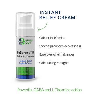 Healthy Gut - BeSerene Instant Relief krem med GABA og L-theanine