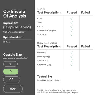 Double Wood - CDP Choline (60 kapsler)