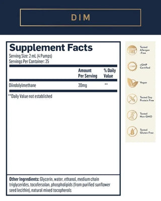 Quicksilver Scientific - Nanoemulsifisert DIM (Liposomal)