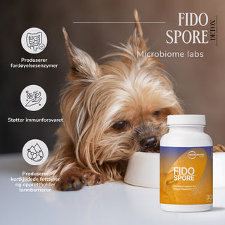 Microbiome Labs - FidoSpore (probiotika for dyr - hunder og katter)