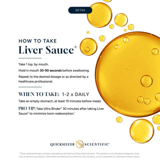 Quicksilver Scientific - Liver Sauce (lever-detox)