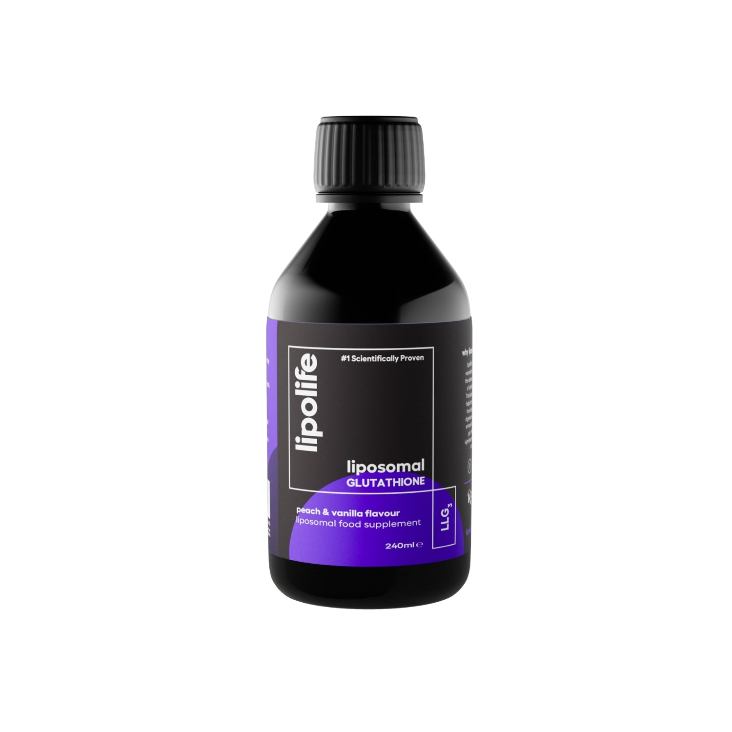 glutathione norsk Lipolife - Liposomal Glutathione med smak