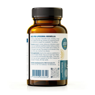 MCS FORMULAS - Boswellia MEGA AKBA Liposomal (60 kapsler)
