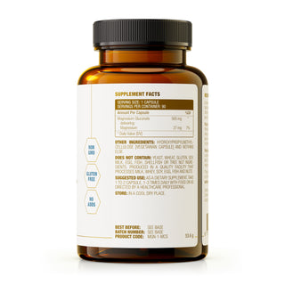 MCS FORMULAS - Magnesium Gluconate (500mg) 90 kapsler