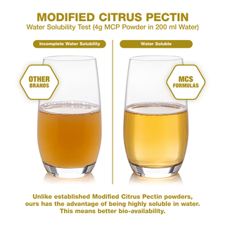 MCS Formulas - Modified Citrus Pectin 500 mg (120 kapsler)