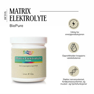 Biopure - Matrix Elektrolytter Pulver