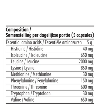 NoordCode - Ultimate EAA Formula (Essensielle Aminosyrer) kapsler