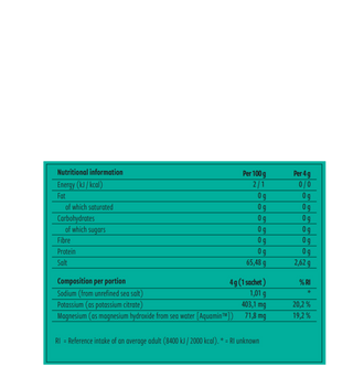 NoordCode - Elektrolytter med havsalt (30 porsjonsposer) - uten smak