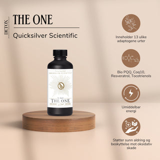 Quicksilver Scientific - The One - liposomalt energitilskudd og adaptogenblend for mitokondria