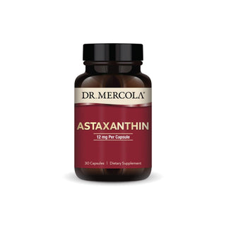 Dr. Mercola - Økologisk Astaxanthin 12 mg (30 kapsler)