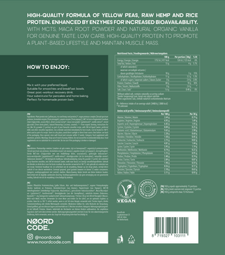 NoordCode - Pure Plant Protein (planteprotein) 450 g