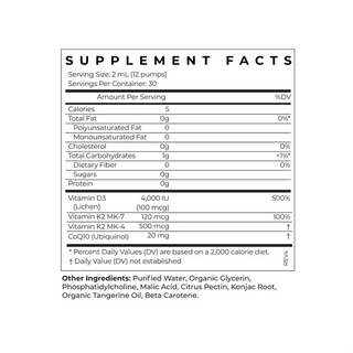 Cymbiotika - Liposomal Vitamin D3 + K2 + CoQ10