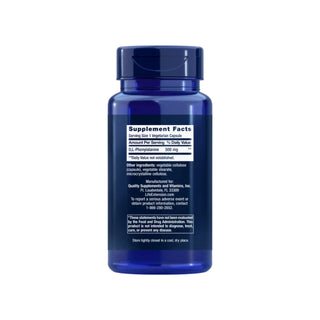 Life Extension - D, L-Phenylalanine (100 kapsler)