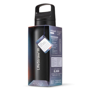 Lifestraw Go 2.0 Steel 700 ml - drikkeflaske med filter (flere farger)