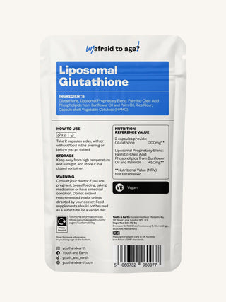 Youth & Earth - Liposomal Glutathione (60 kapsler)