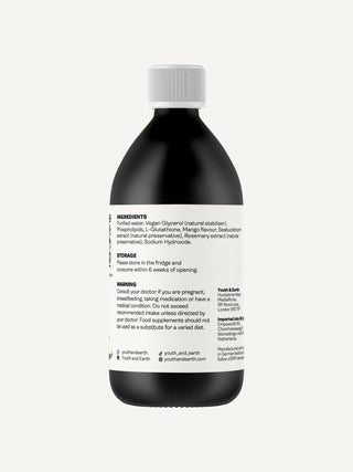 Youth & Earth - Liposomal Glutathione (mangosmak) 250 ml