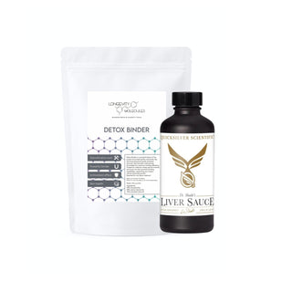 Liver Sauce 100 ml & Detox Binder 500 g (pakke)