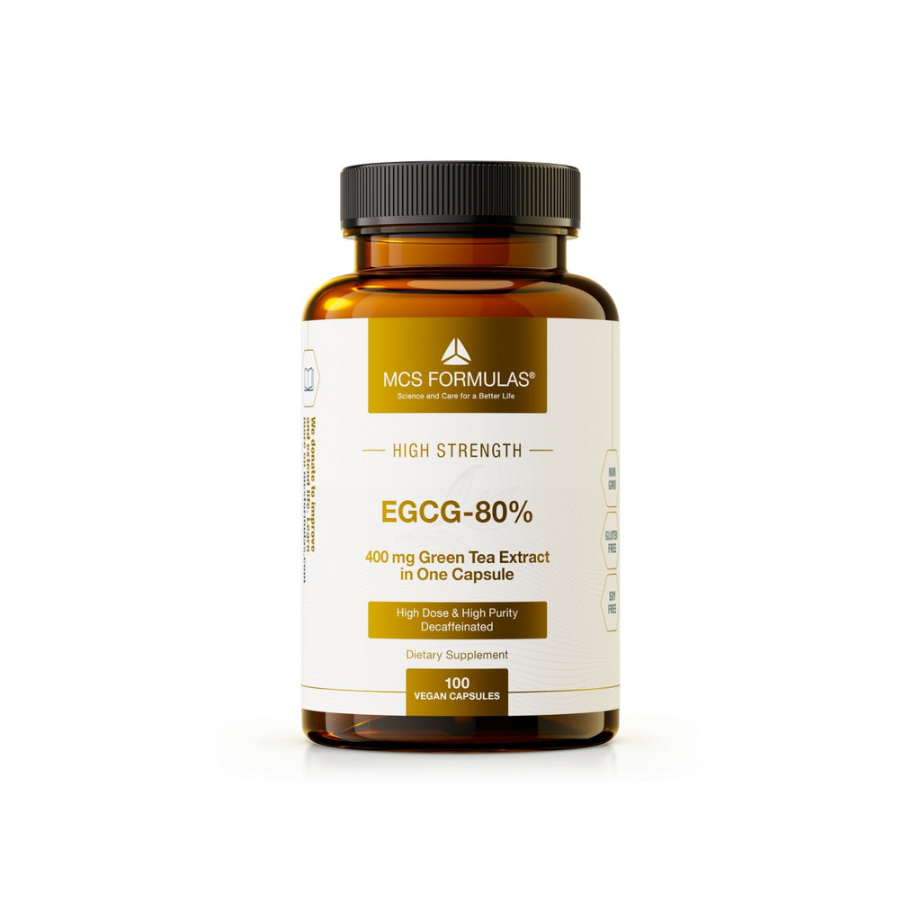 MCS Formulas - EGCG 80% (400 mg) 100 kapsler – Detox.no