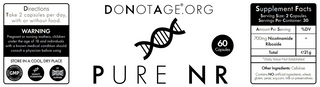 DoNotAge - Pure NR (Nicotinamide Riboside)