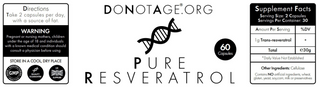 DoNotAge - Pure Resveratrol
